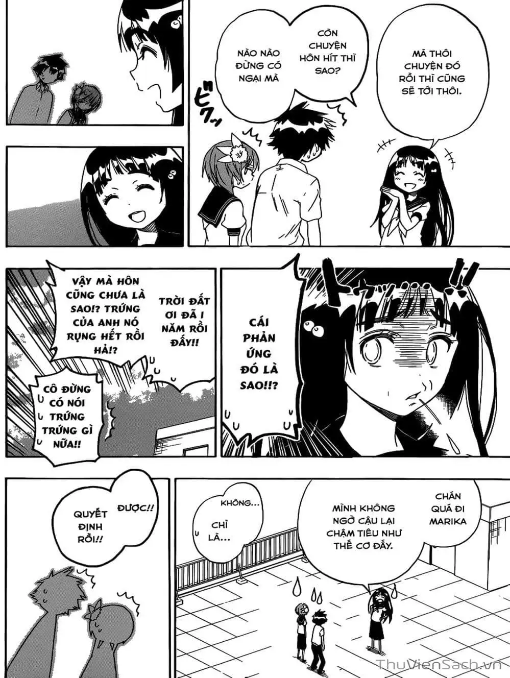 Truyện Tranh Tình Yêu Giả Tạo - Nisekoi trang 8