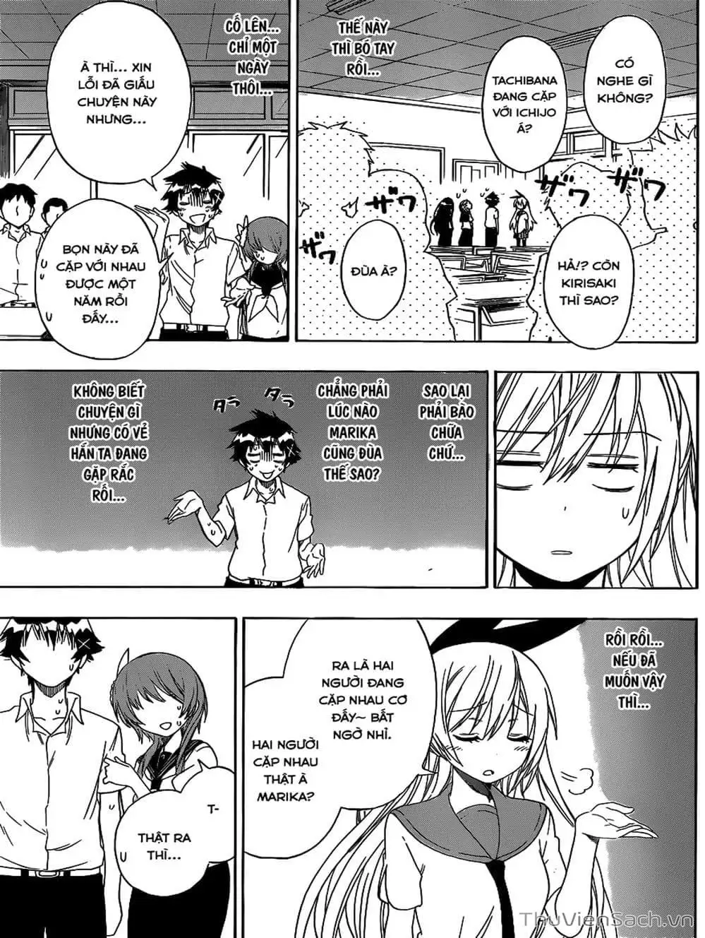 Truyện Tranh Tình Yêu Giả Tạo - Nisekoi trang 8