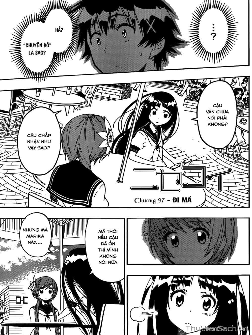 Truyện Tranh Tình Yêu Giả Tạo - Nisekoi trang 8