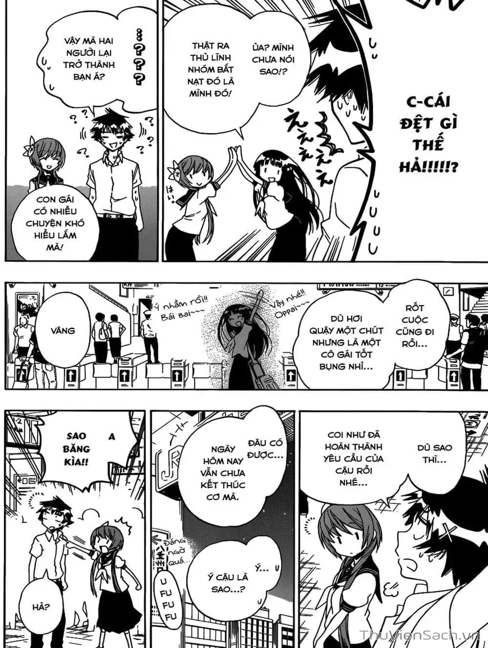 Truyện Tranh Tình Yêu Giả Tạo - Nisekoi trang 8