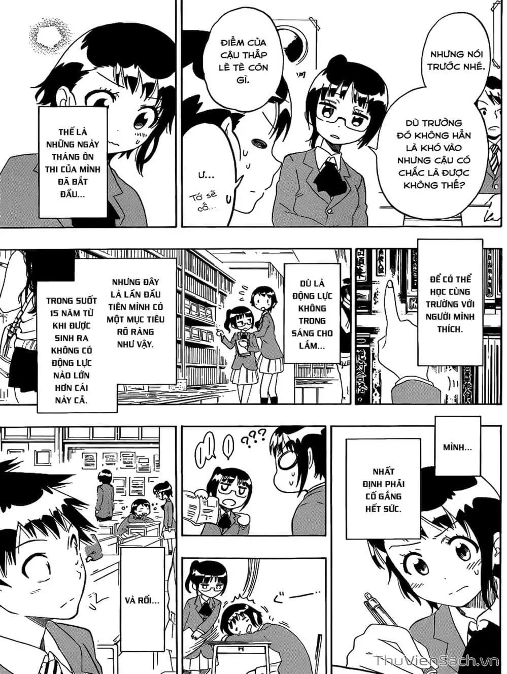 Truyện Tranh Tình Yêu Giả Tạo - Nisekoi trang 8