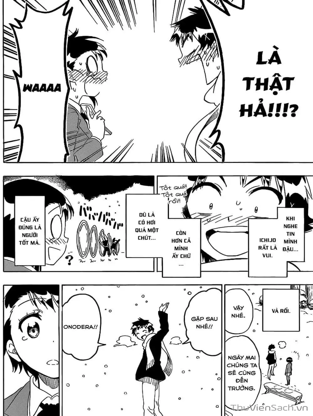 Truyện Tranh Tình Yêu Giả Tạo - Nisekoi trang 8