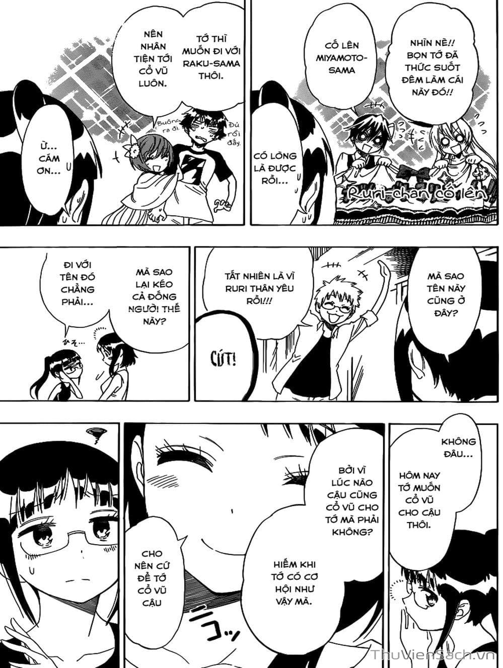 Truyện Tranh Tình Yêu Giả Tạo - Nisekoi trang 8