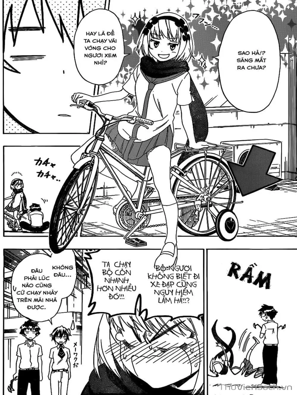 Truyện Tranh Tình Yêu Giả Tạo - Nisekoi trang 8