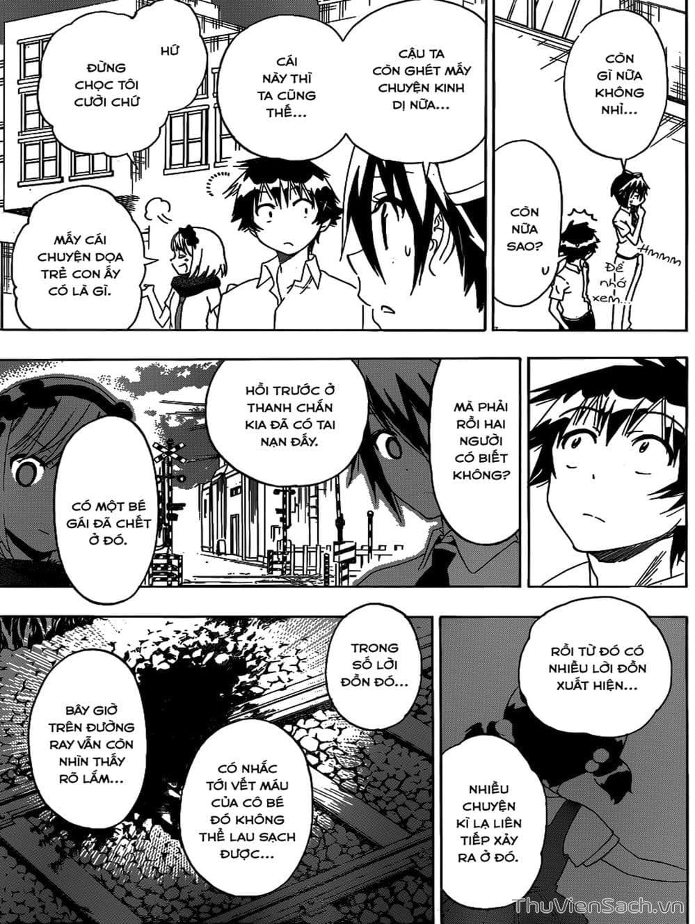 Truyện Tranh Tình Yêu Giả Tạo - Nisekoi trang 8