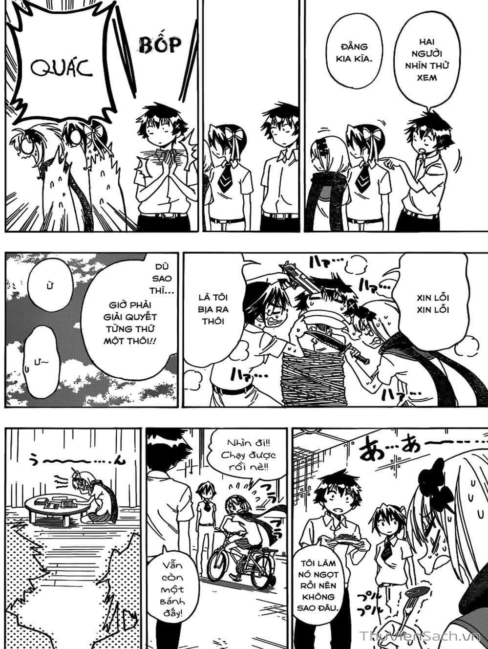 Truyện Tranh Tình Yêu Giả Tạo - Nisekoi trang 8