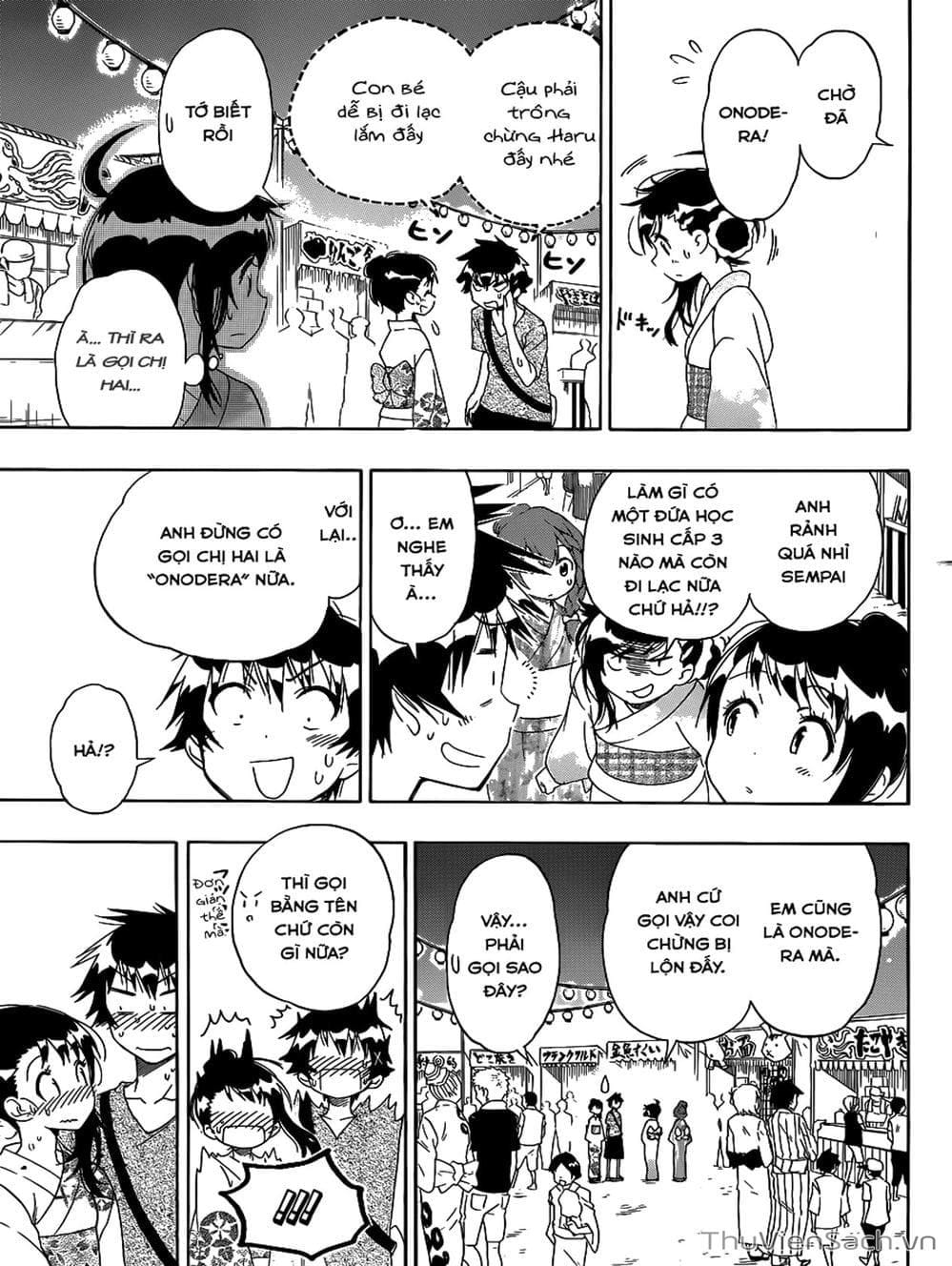 Truyện Tranh Tình Yêu Giả Tạo - Nisekoi trang 8