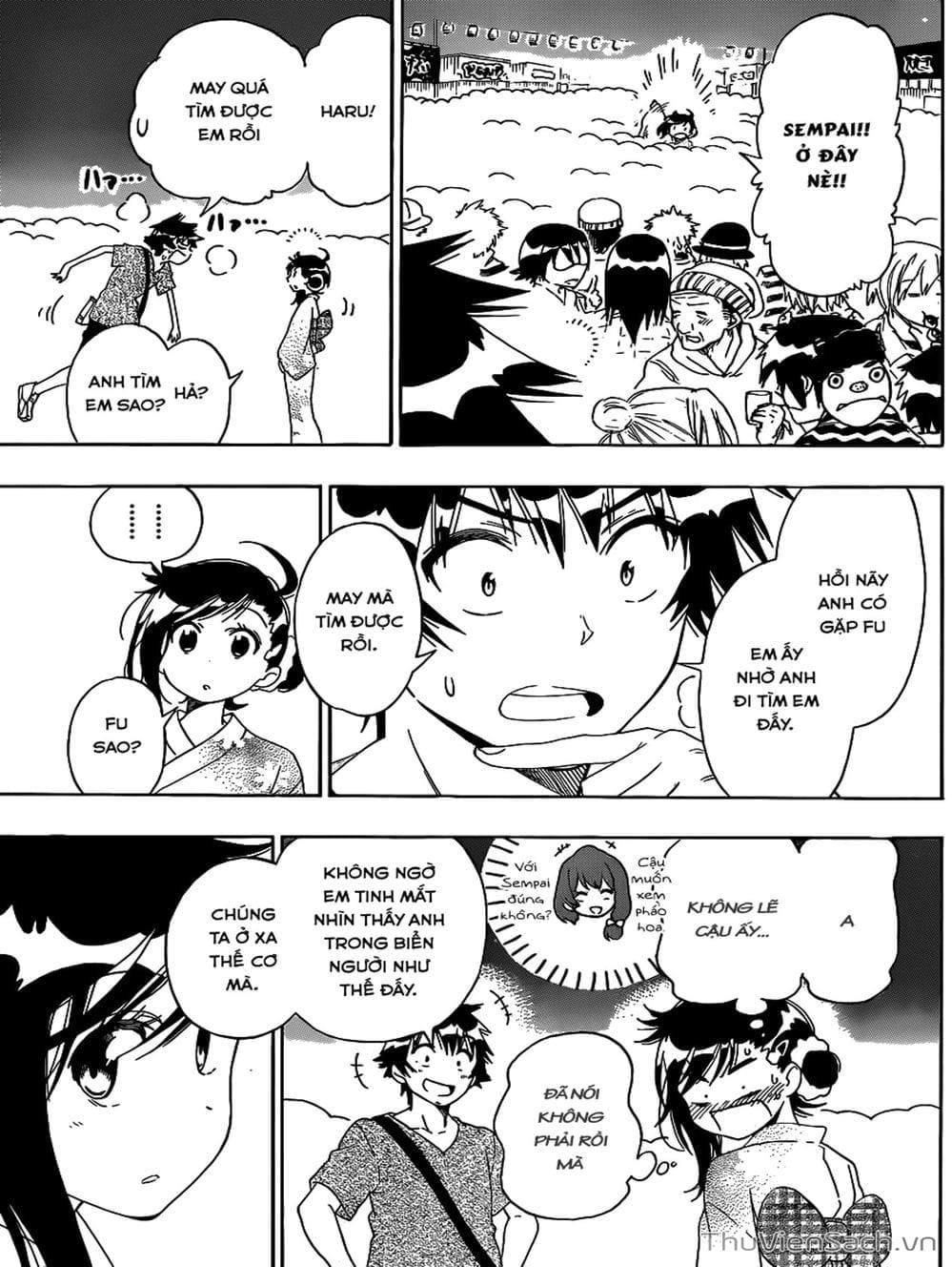 Truyện Tranh Tình Yêu Giả Tạo - Nisekoi trang 8