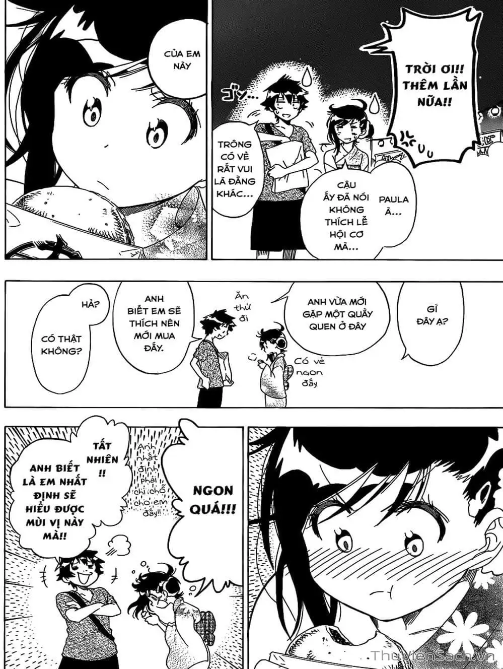 Truyện Tranh Tình Yêu Giả Tạo - Nisekoi trang 8