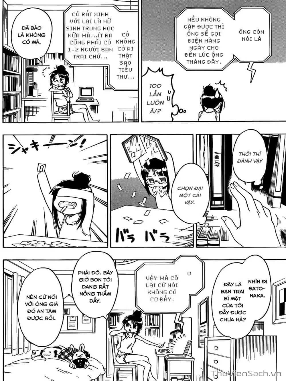 Truyện Tranh Tình Yêu Giả Tạo - Nisekoi trang 8