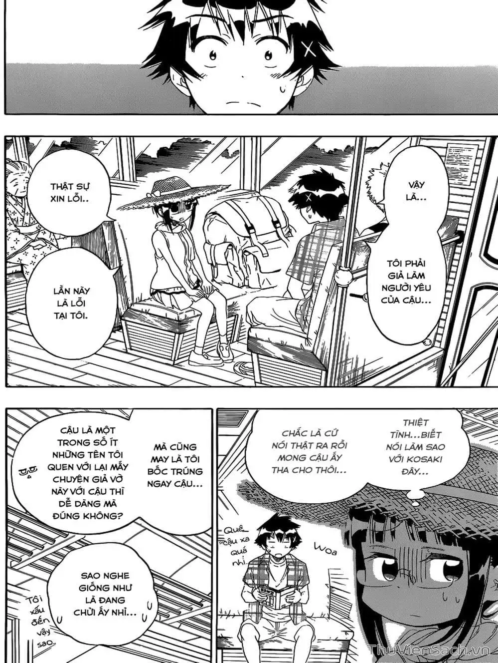 Truyện Tranh Tình Yêu Giả Tạo - Nisekoi trang 8
