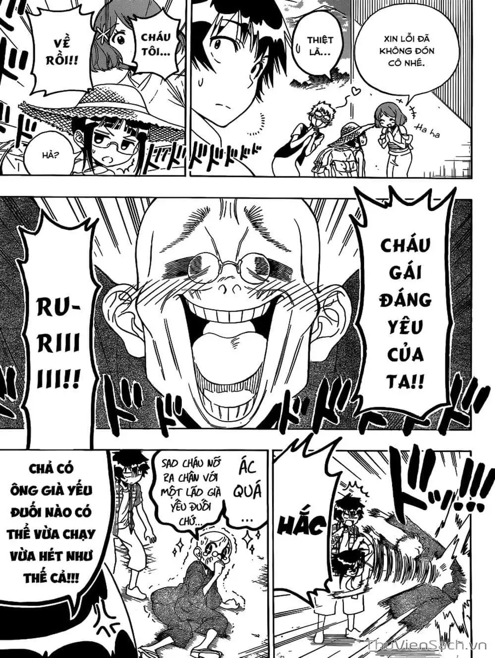 Truyện Tranh Tình Yêu Giả Tạo - Nisekoi trang 8