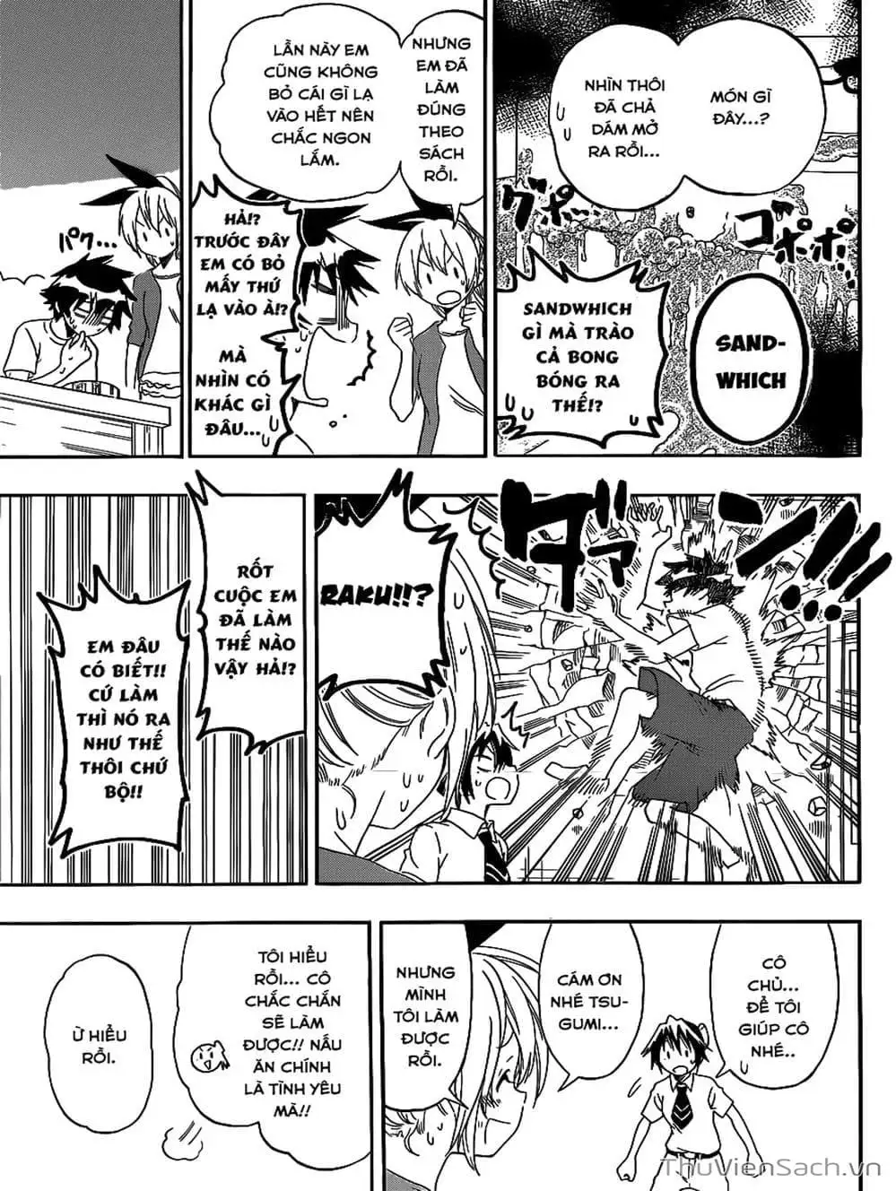 Truyện Tranh Tình Yêu Giả Tạo - Nisekoi trang 8