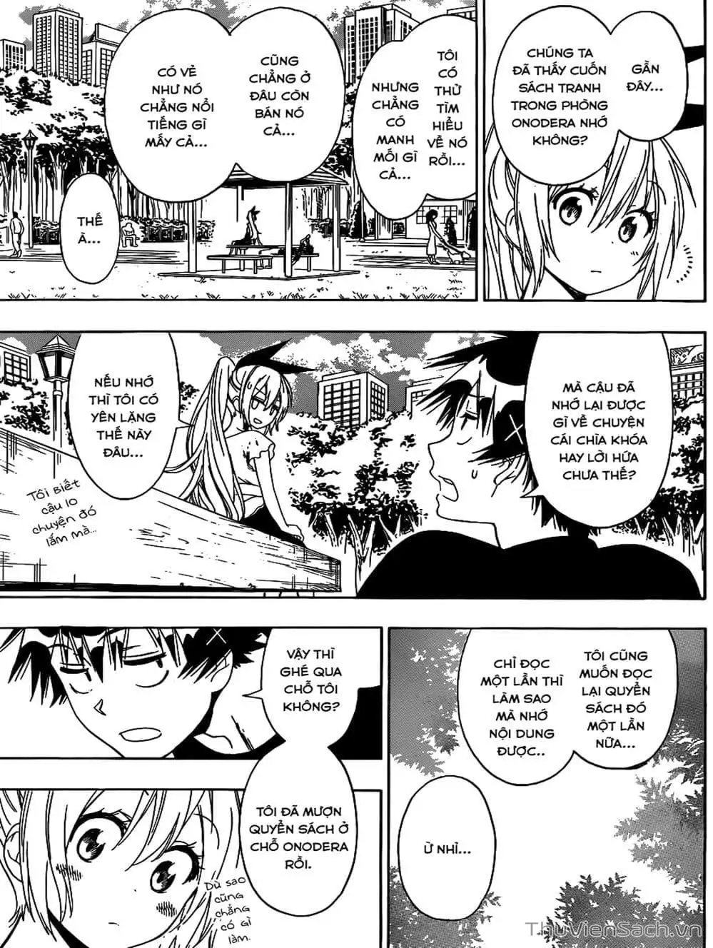 Truyện Tranh Tình Yêu Giả Tạo - Nisekoi trang 8