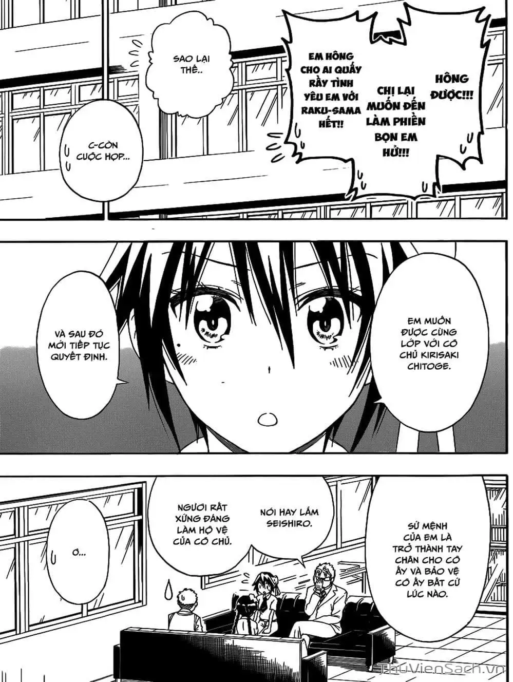 Truyện Tranh Tình Yêu Giả Tạo - Nisekoi trang 8