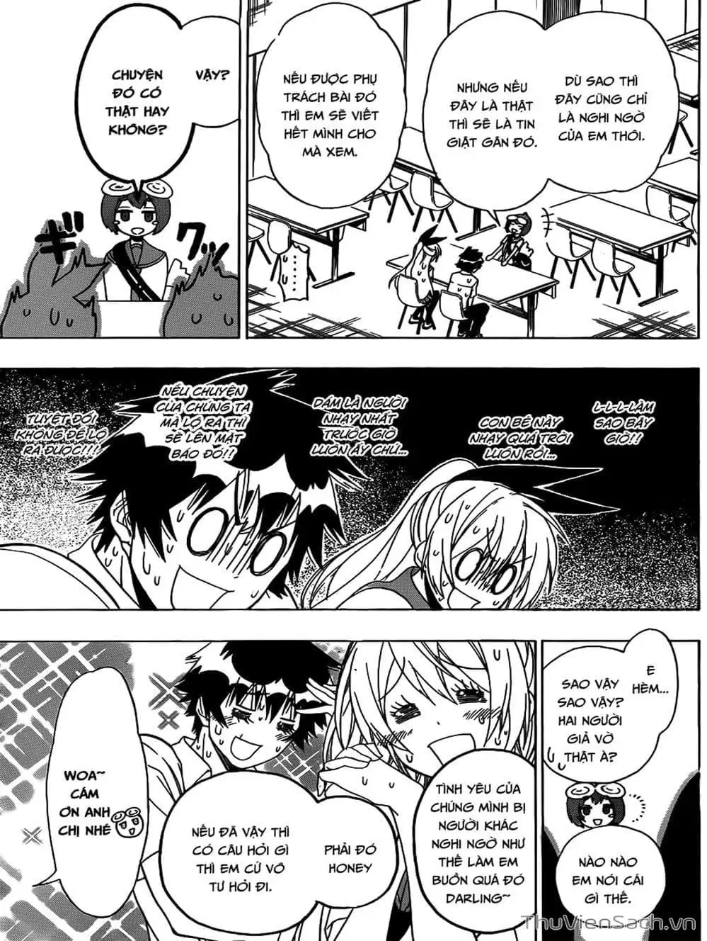 Truyện Tranh Tình Yêu Giả Tạo - Nisekoi trang 8
