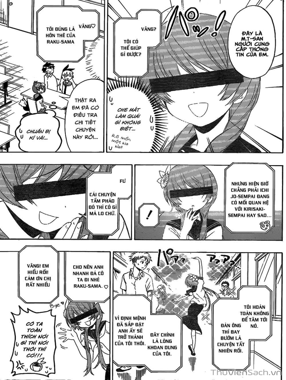 Truyện Tranh Tình Yêu Giả Tạo - Nisekoi trang 8