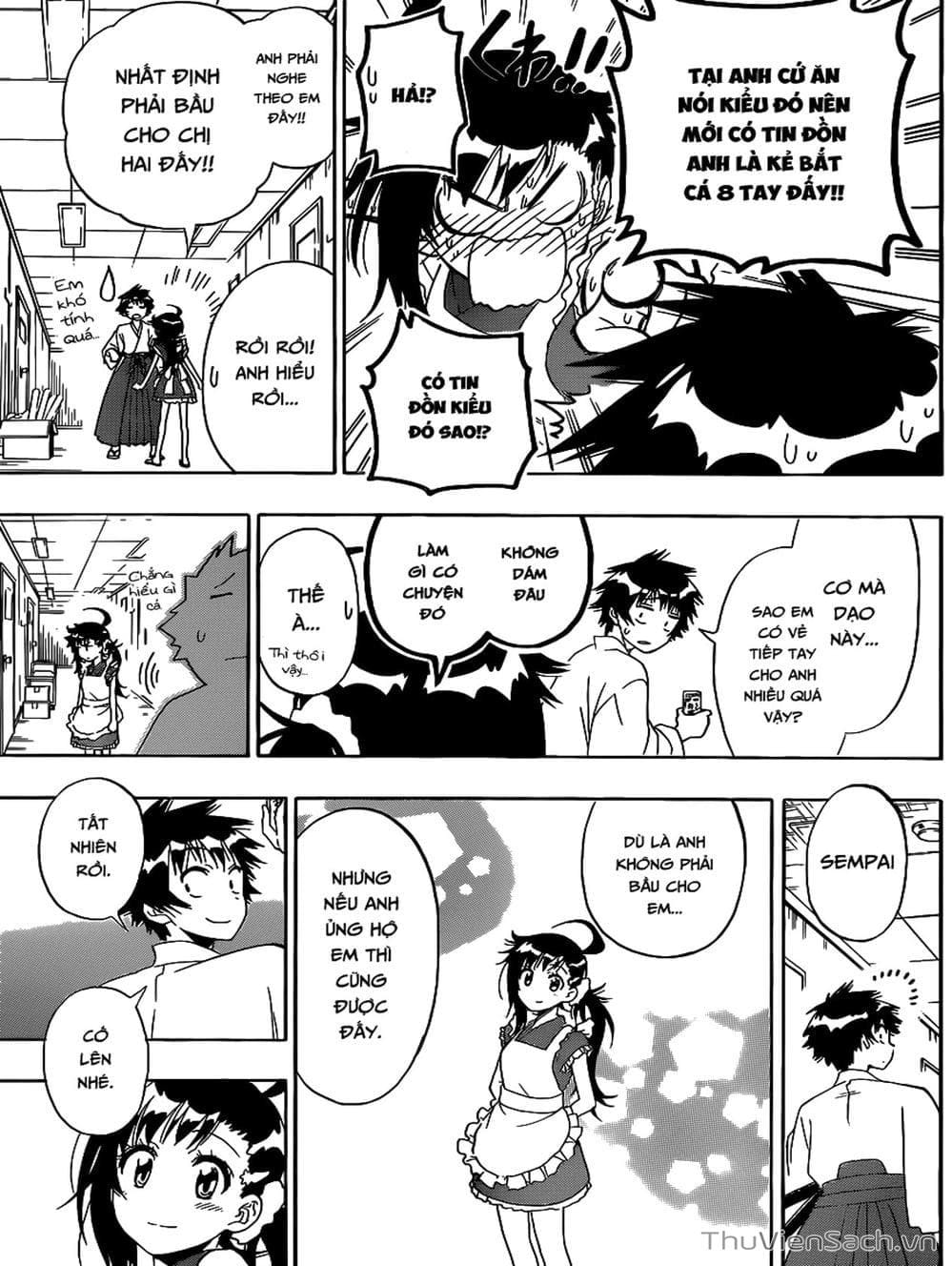 Truyện Tranh Tình Yêu Giả Tạo - Nisekoi trang 8