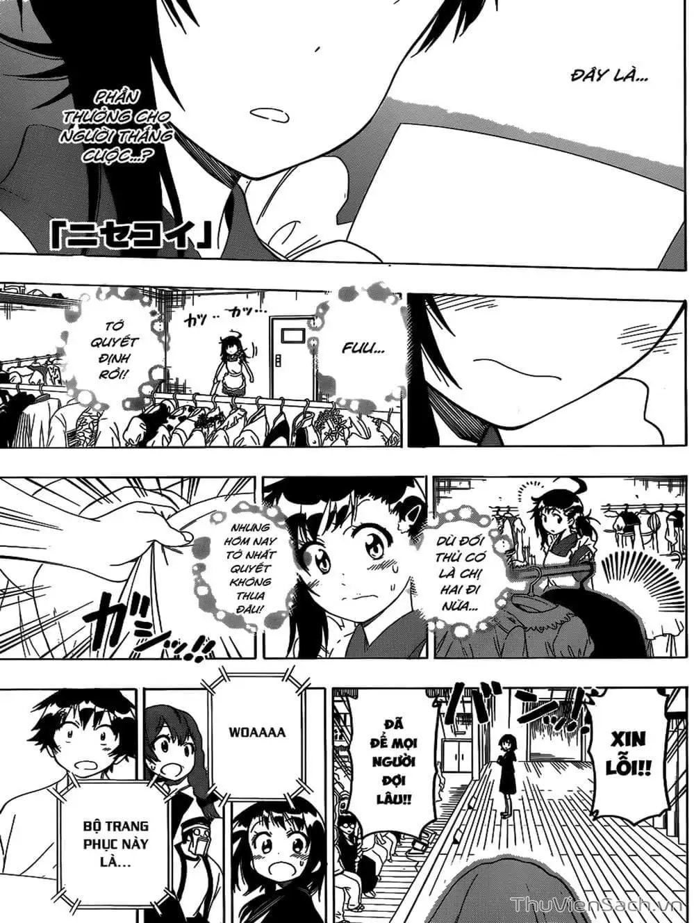 Truyện Tranh Tình Yêu Giả Tạo - Nisekoi trang 8