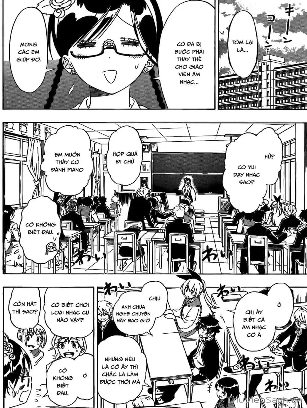 Truyện Tranh Tình Yêu Giả Tạo - Nisekoi trang 8