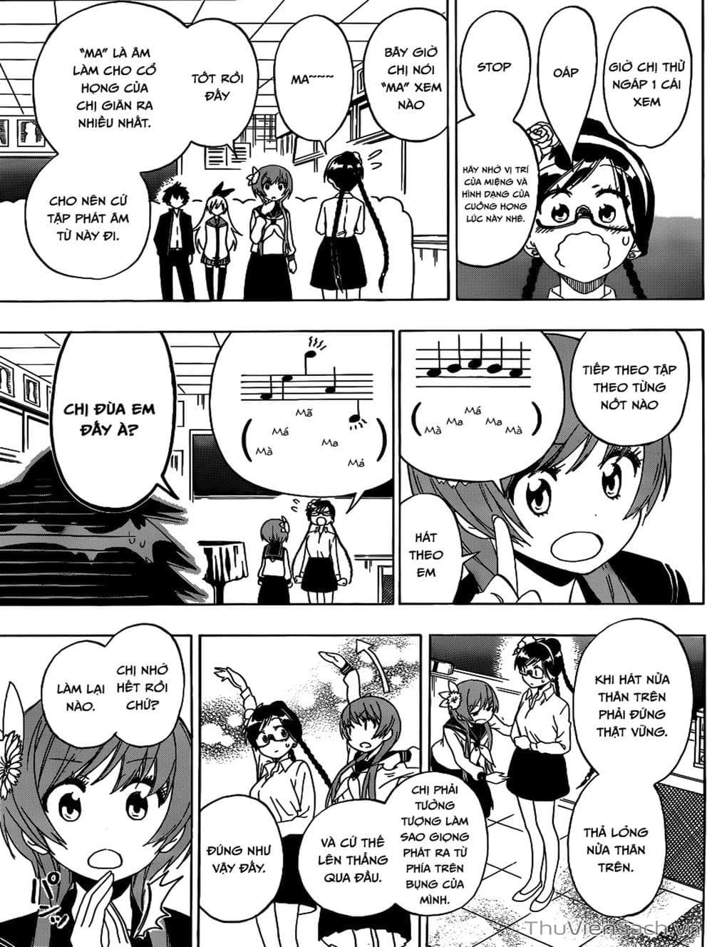 Truyện Tranh Tình Yêu Giả Tạo - Nisekoi trang 8