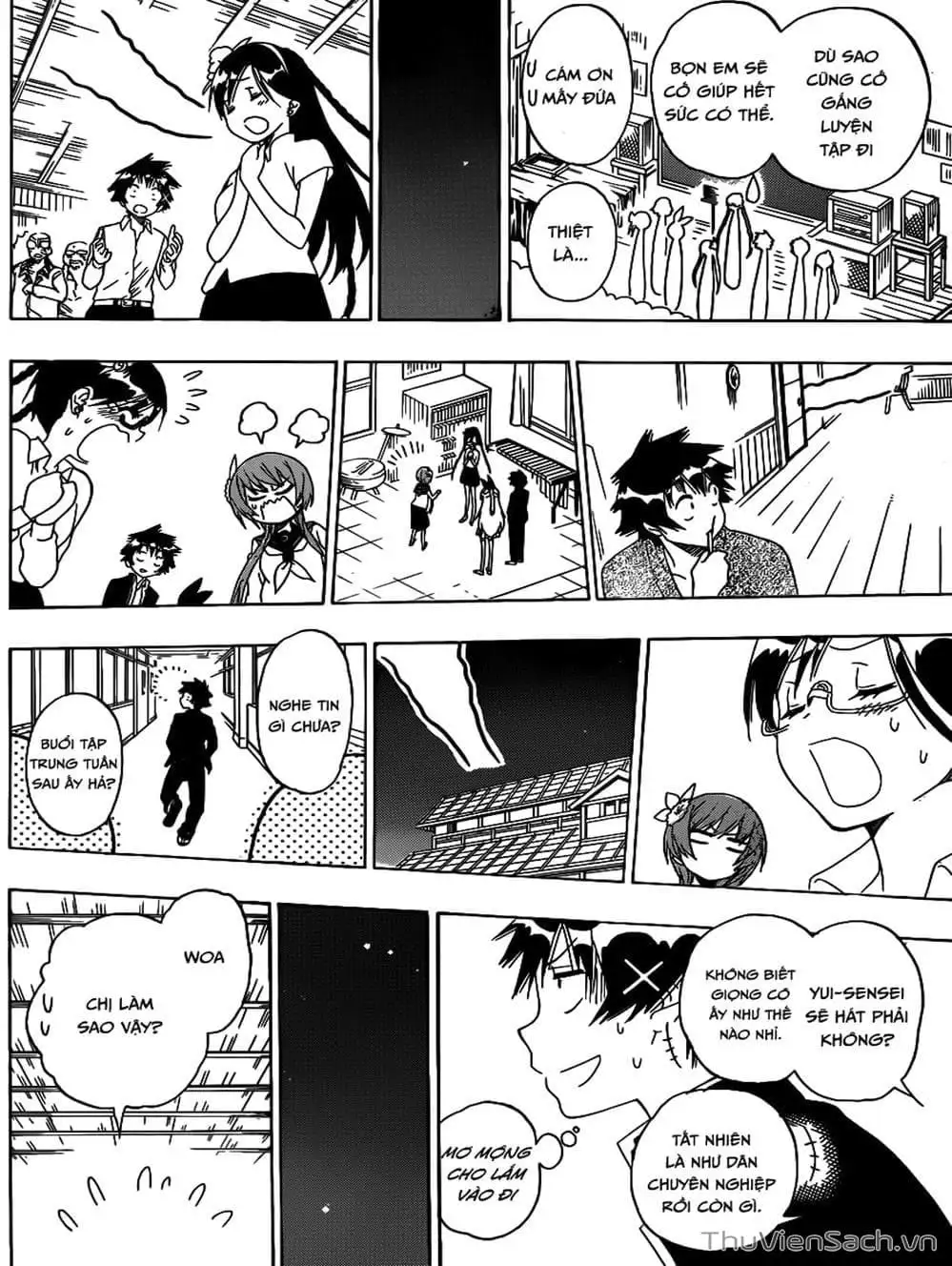 Truyện Tranh Tình Yêu Giả Tạo - Nisekoi trang 8