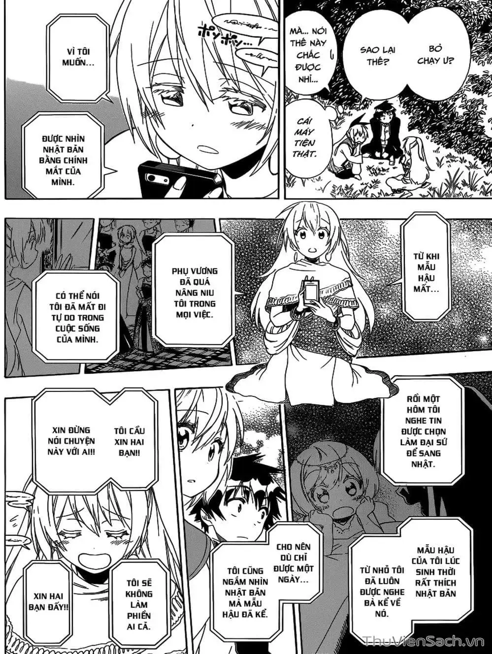 Truyện Tranh Tình Yêu Giả Tạo - Nisekoi trang 8