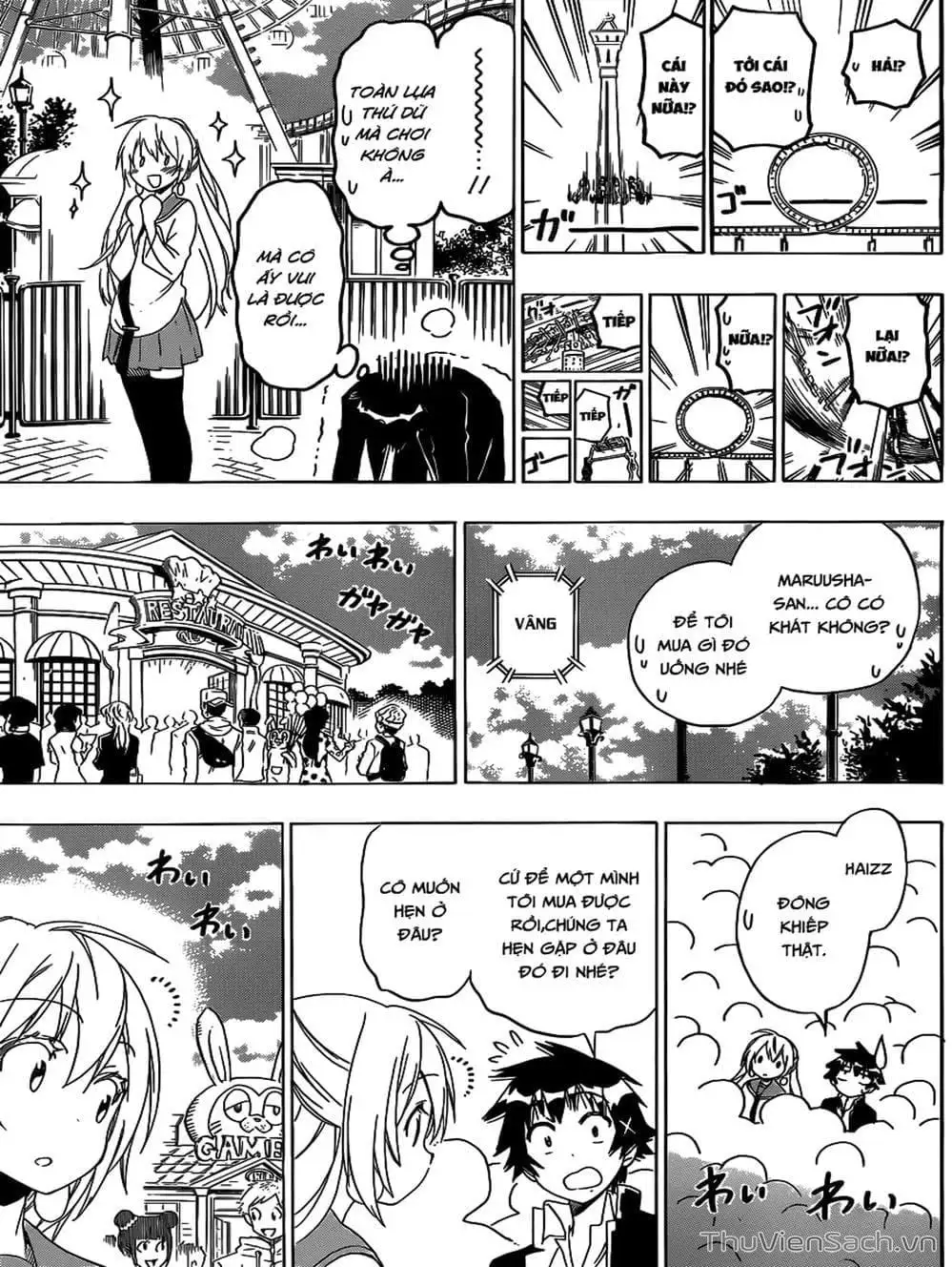 Truyện Tranh Tình Yêu Giả Tạo - Nisekoi trang 8