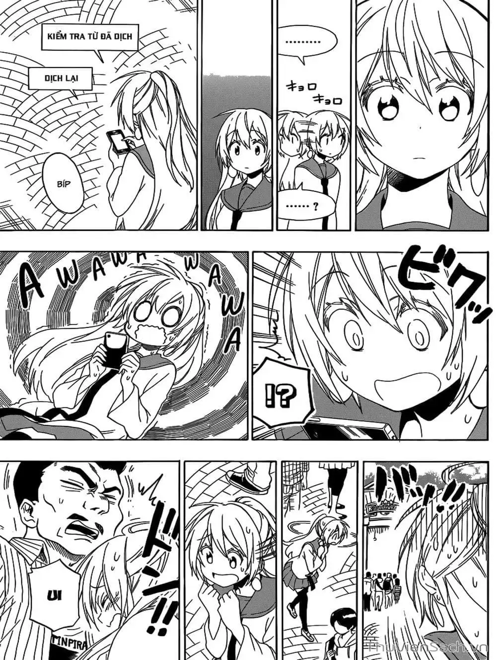 Truyện Tranh Tình Yêu Giả Tạo - Nisekoi trang 8