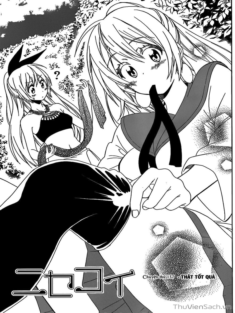 Truyện Tranh Tình Yêu Giả Tạo - Nisekoi trang 8