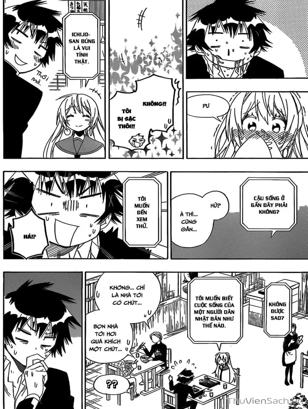 Truyện Tranh Tình Yêu Giả Tạo - Nisekoi trang 8