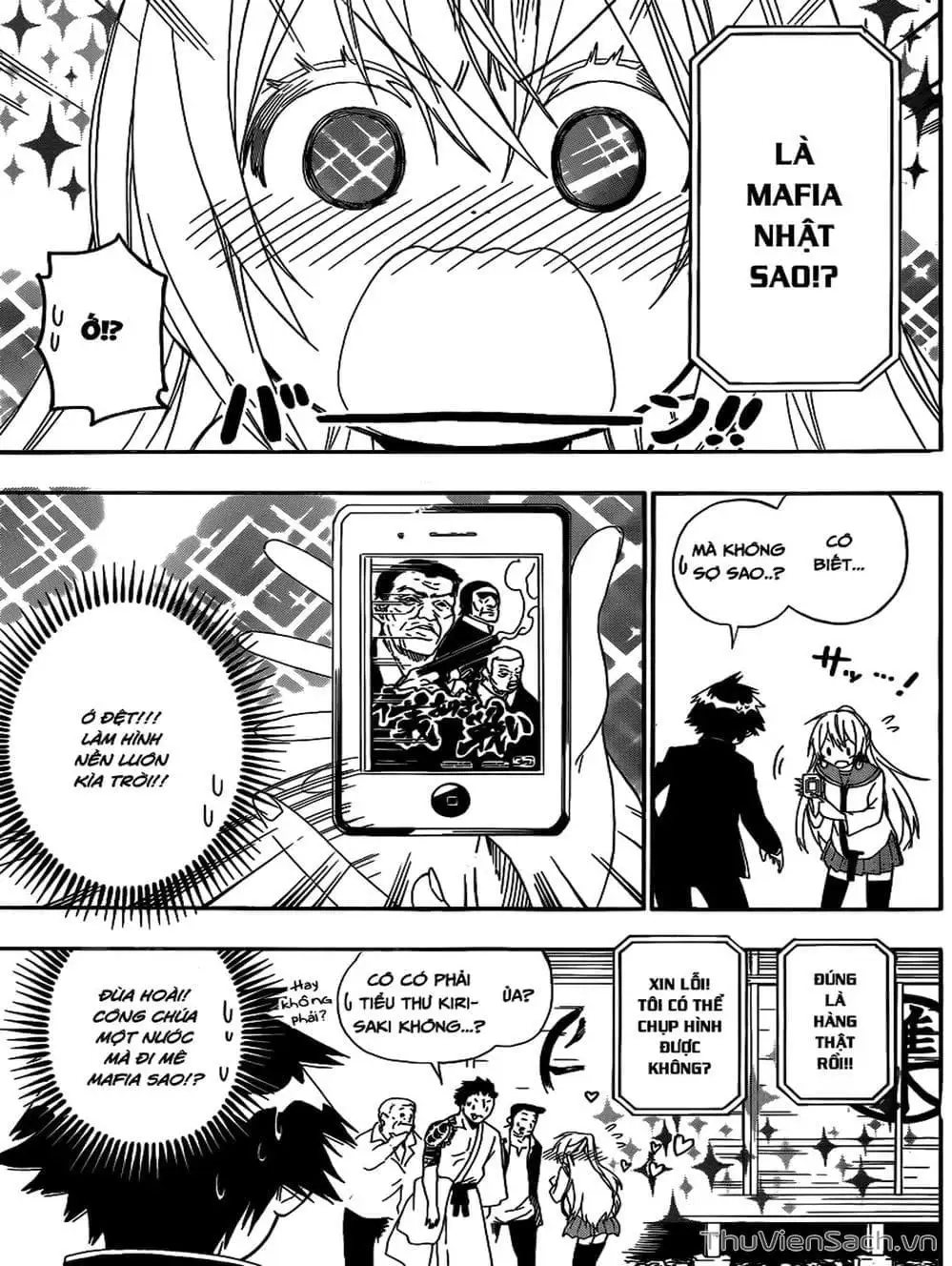 Truyện Tranh Tình Yêu Giả Tạo - Nisekoi trang 8