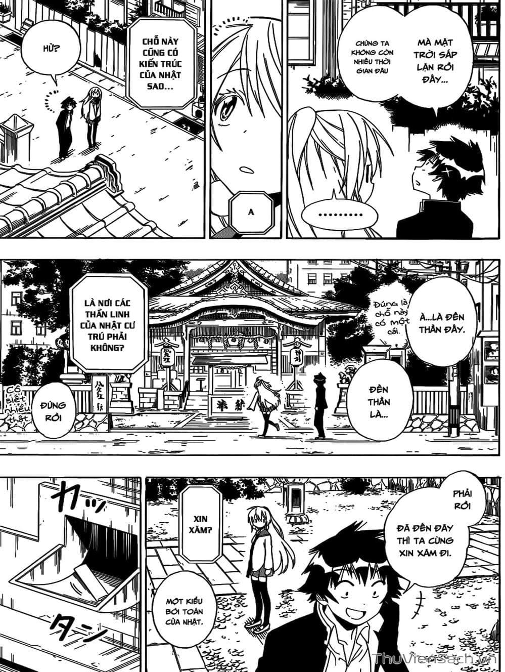 Truyện Tranh Tình Yêu Giả Tạo - Nisekoi trang 8