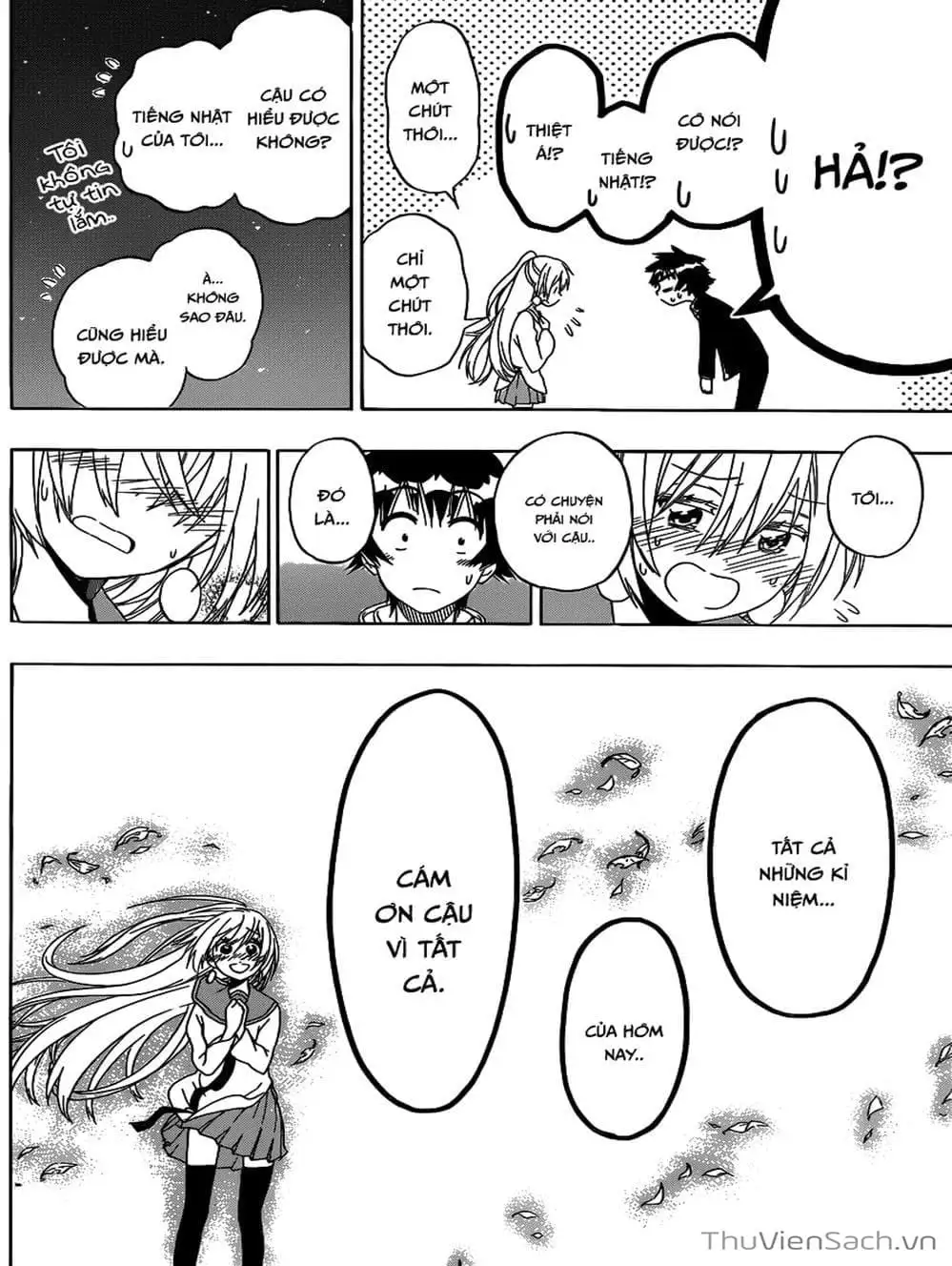 Truyện Tranh Tình Yêu Giả Tạo - Nisekoi trang 8