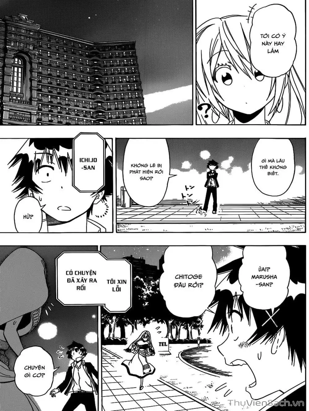 Truyện Tranh Tình Yêu Giả Tạo - Nisekoi trang 8