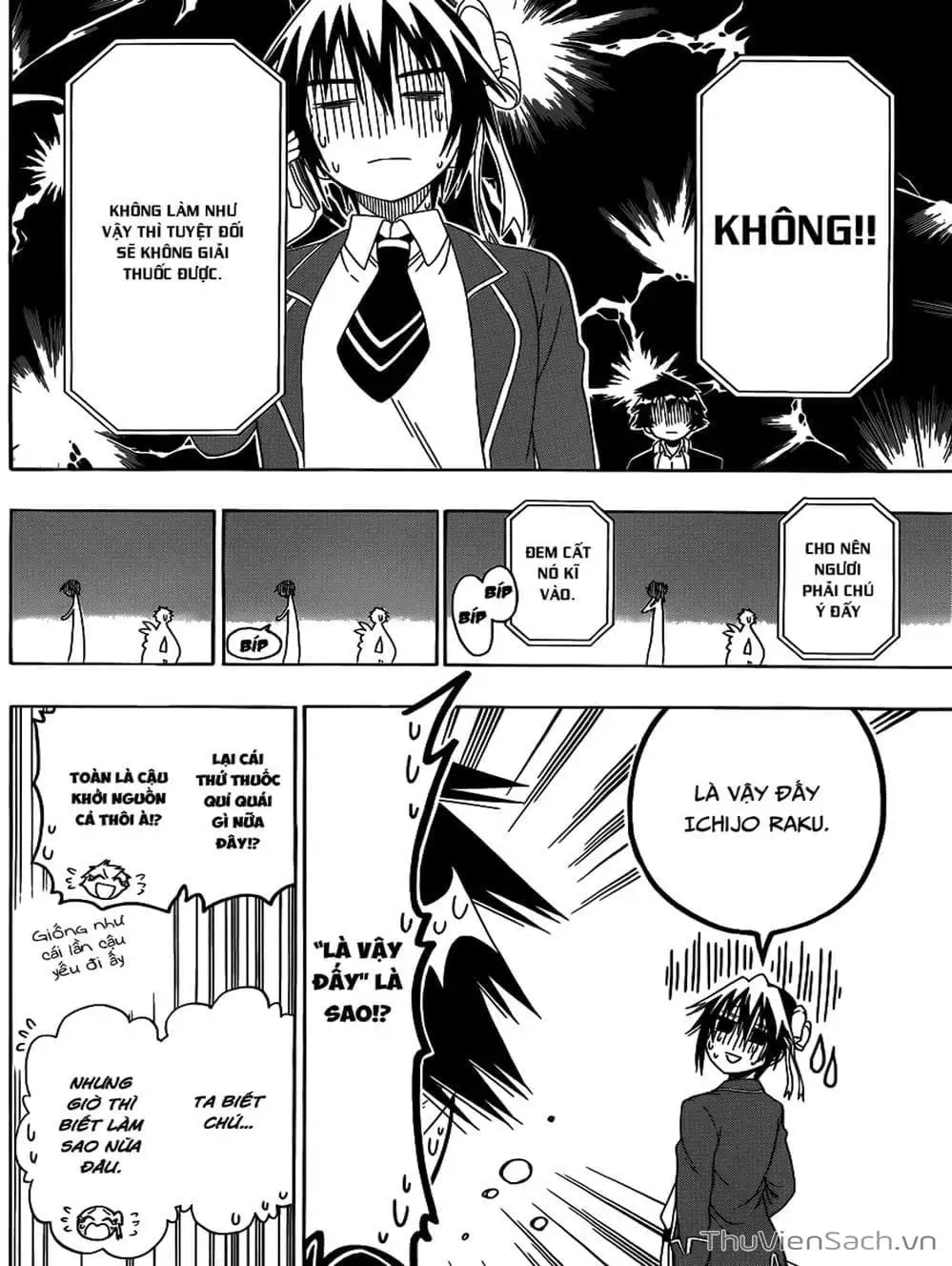 Truyện Tranh Tình Yêu Giả Tạo - Nisekoi trang 8