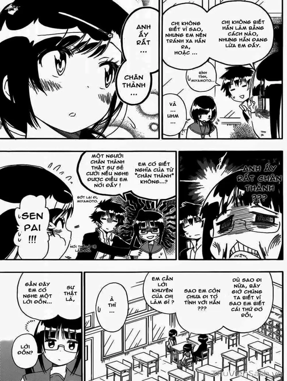 Truyện Tranh Tình Yêu Giả Tạo - Nisekoi trang 8