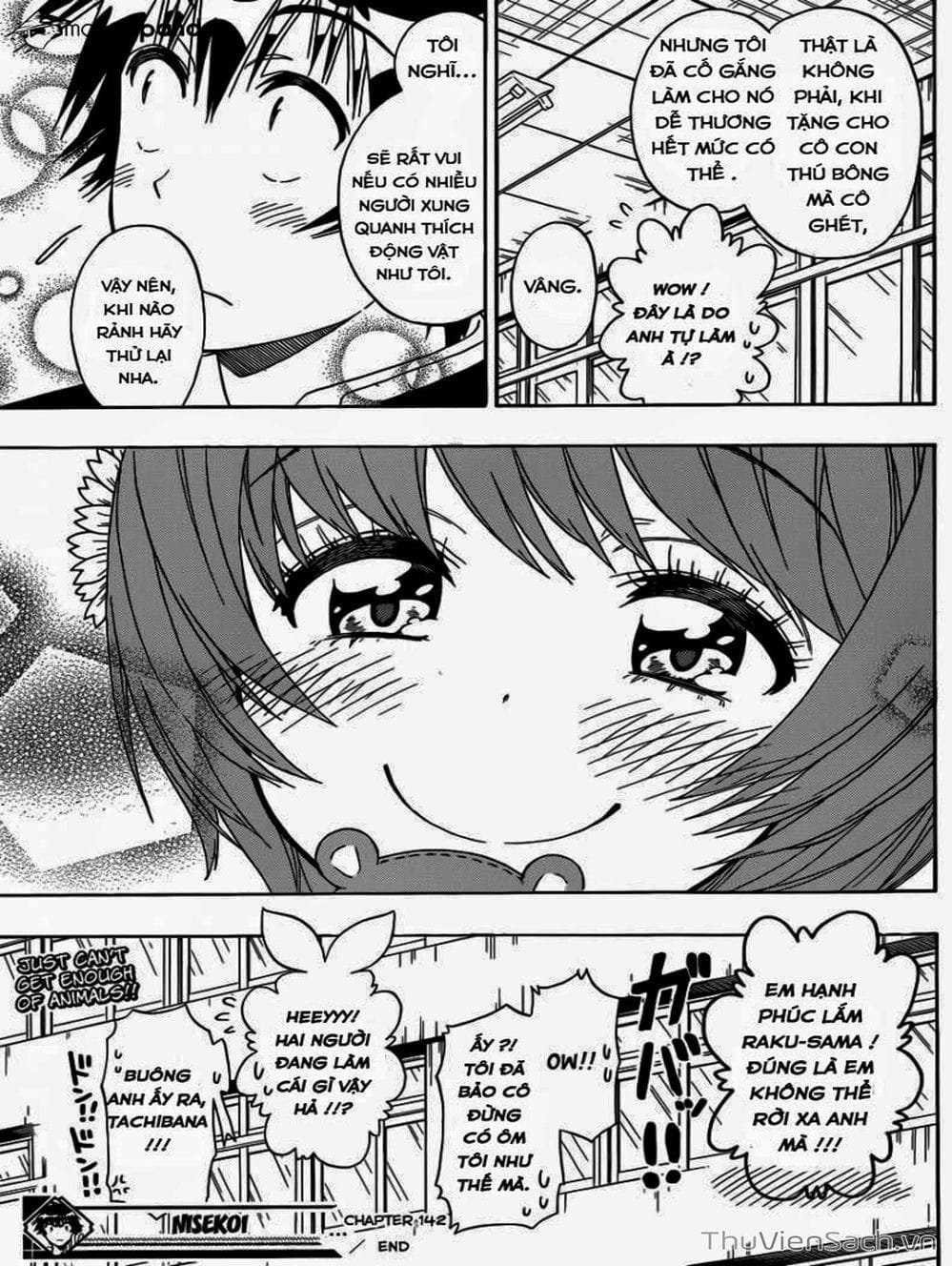 Truyện Tranh Tình Yêu Giả Tạo - Nisekoi trang 8