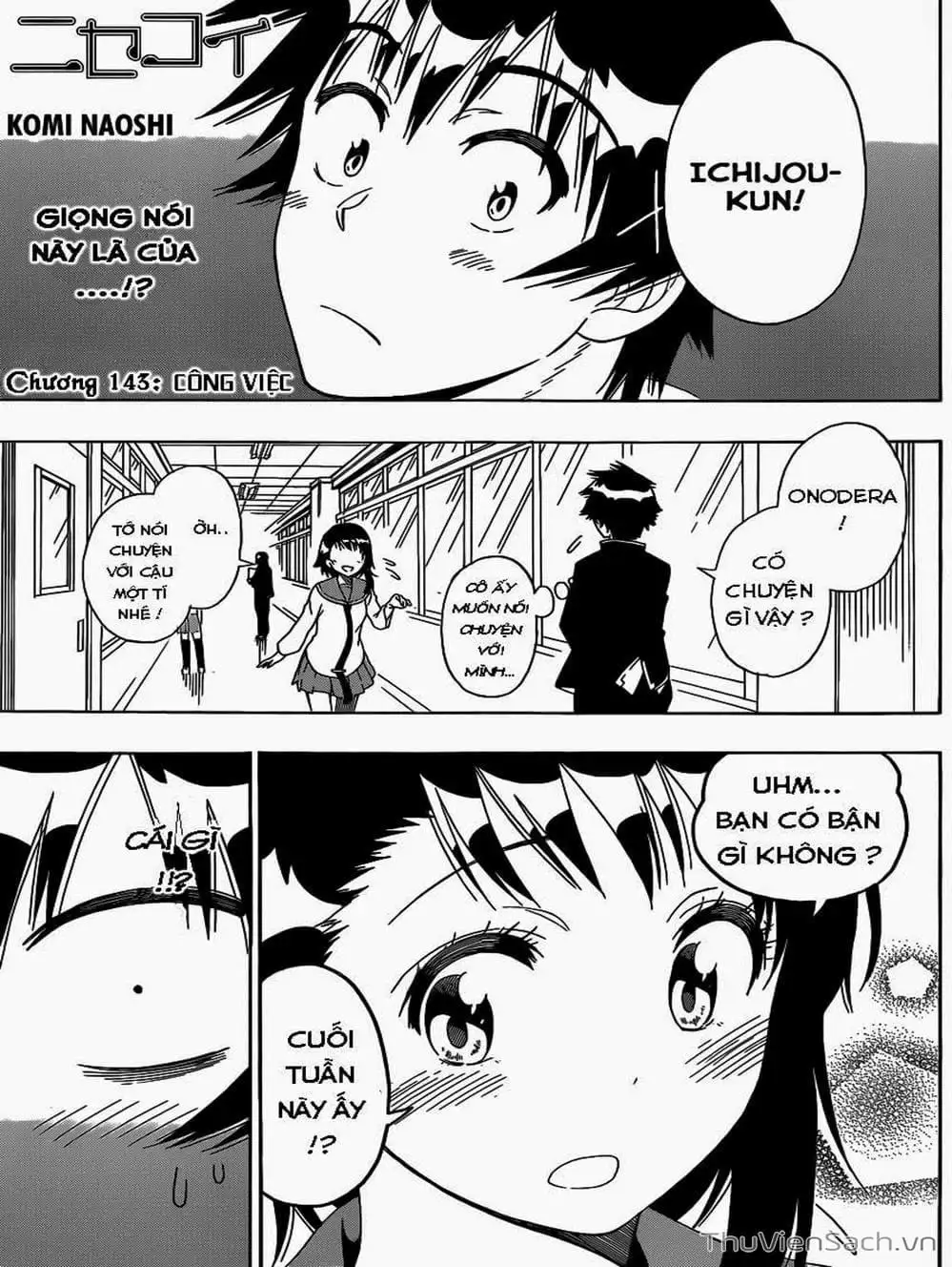 Truyện Tranh Tình Yêu Giả Tạo - Nisekoi trang 8