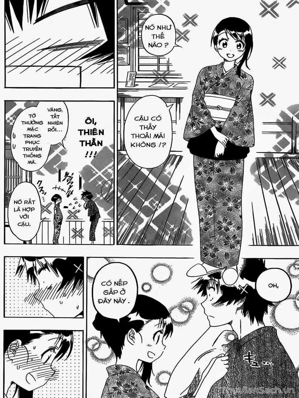 Truyện Tranh Tình Yêu Giả Tạo - Nisekoi trang 8