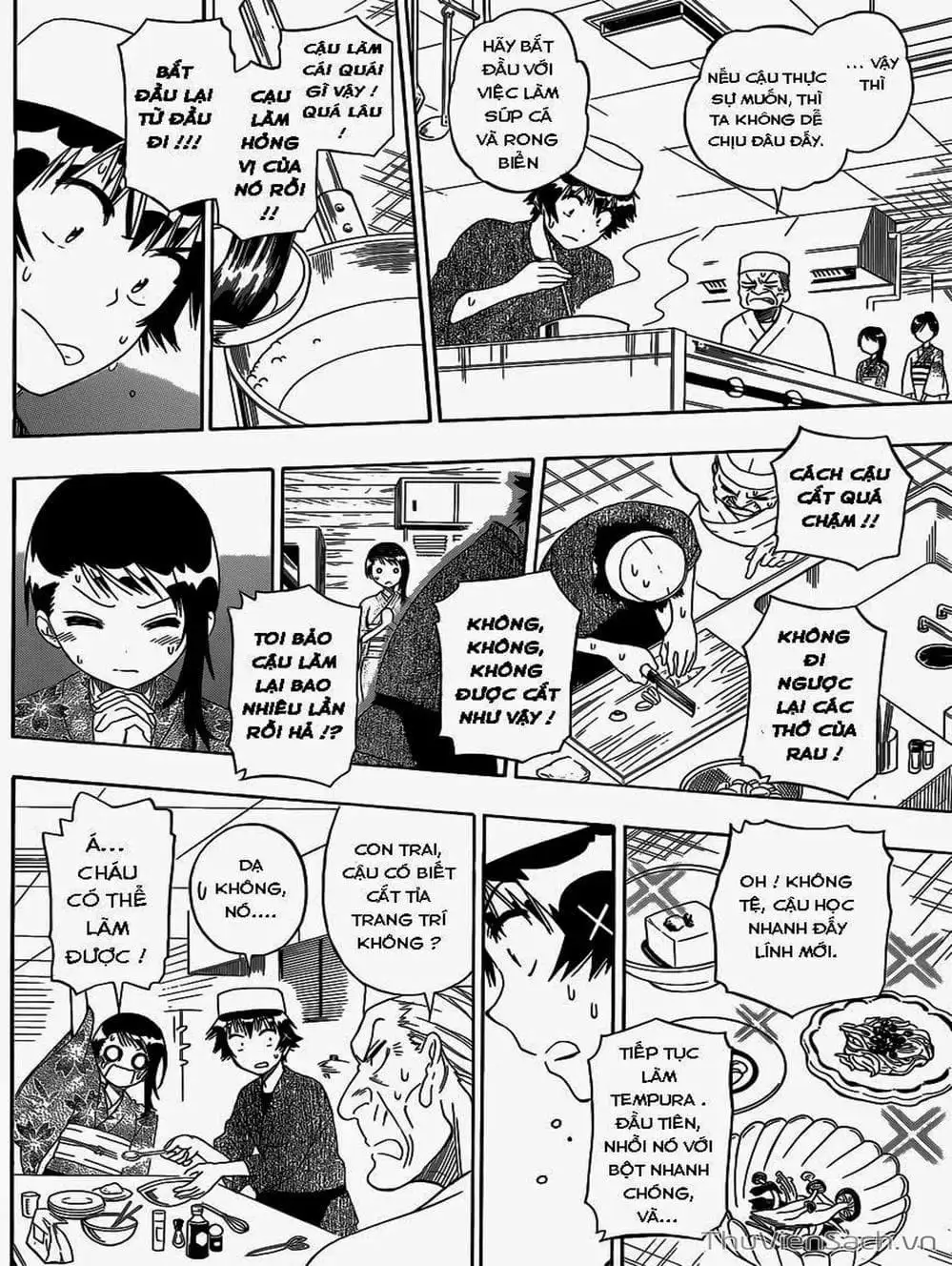 Truyện Tranh Tình Yêu Giả Tạo - Nisekoi trang 8