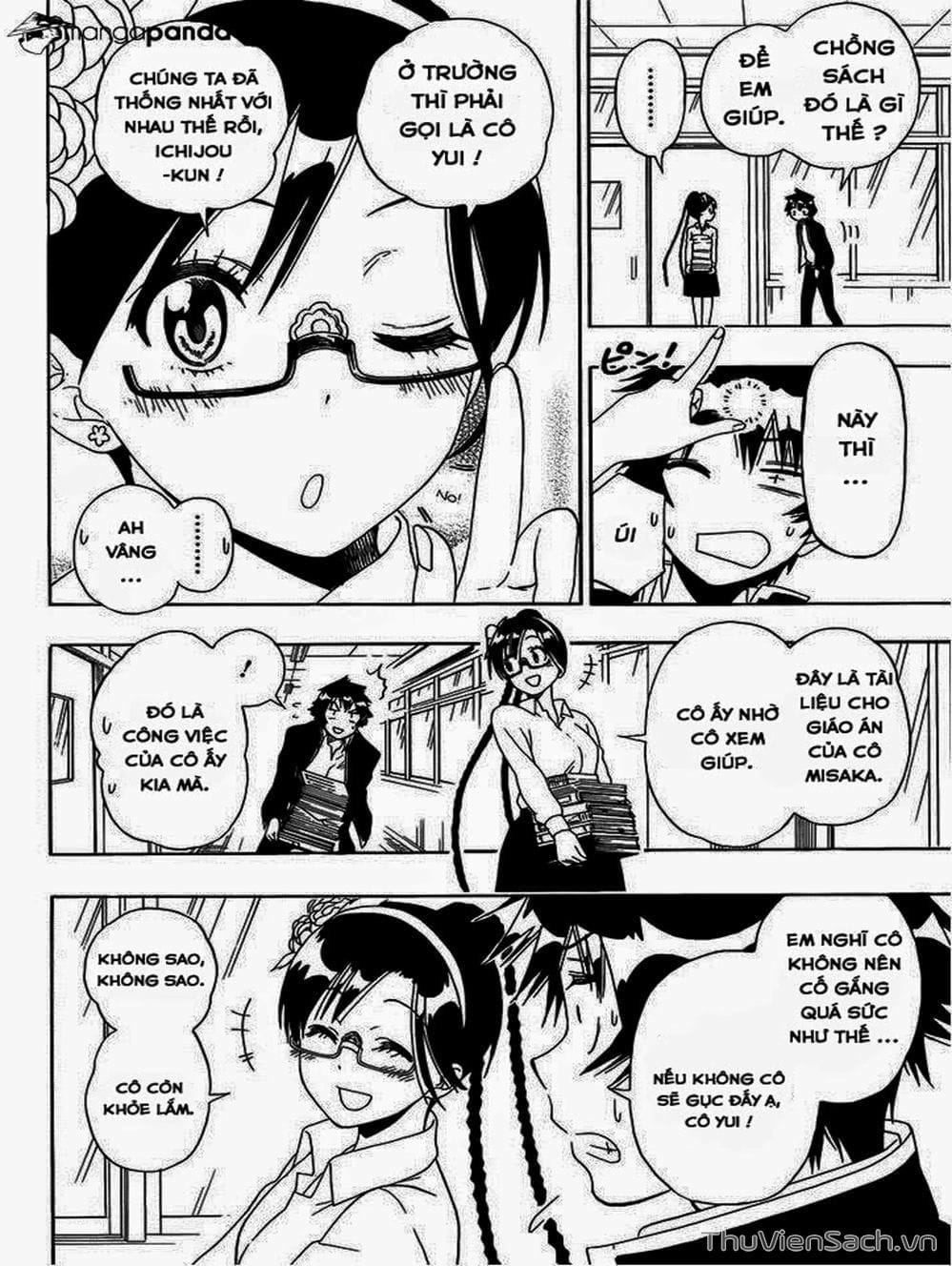 Truyện Tranh Tình Yêu Giả Tạo - Nisekoi trang 8