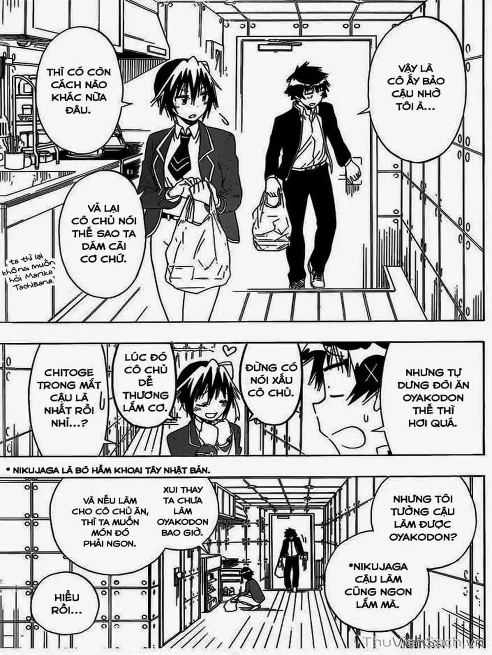 Truyện Tranh Tình Yêu Giả Tạo - Nisekoi trang 8