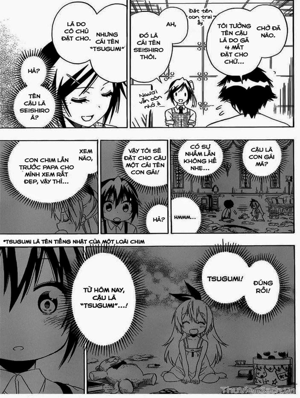 Truyện Tranh Tình Yêu Giả Tạo - Nisekoi trang 8