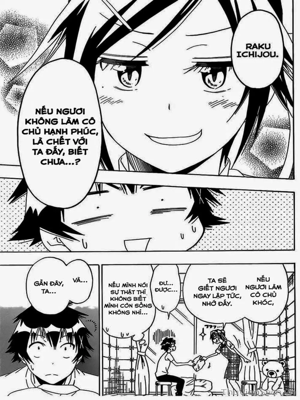 Truyện Tranh Tình Yêu Giả Tạo - Nisekoi trang 8