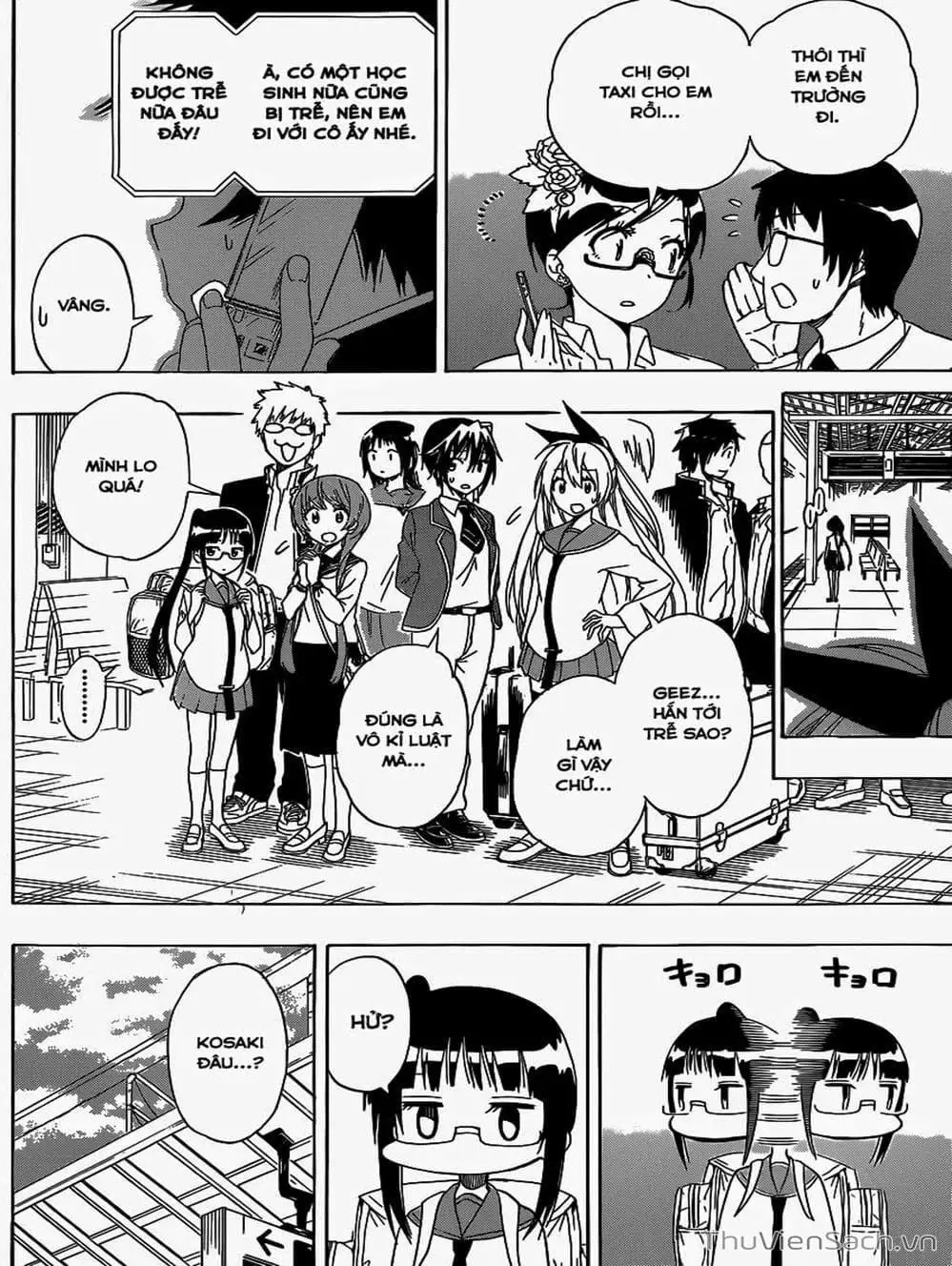 Truyện Tranh Tình Yêu Giả Tạo - Nisekoi trang 8