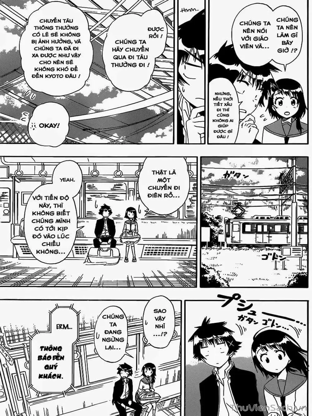 Truyện Tranh Tình Yêu Giả Tạo - Nisekoi trang 8