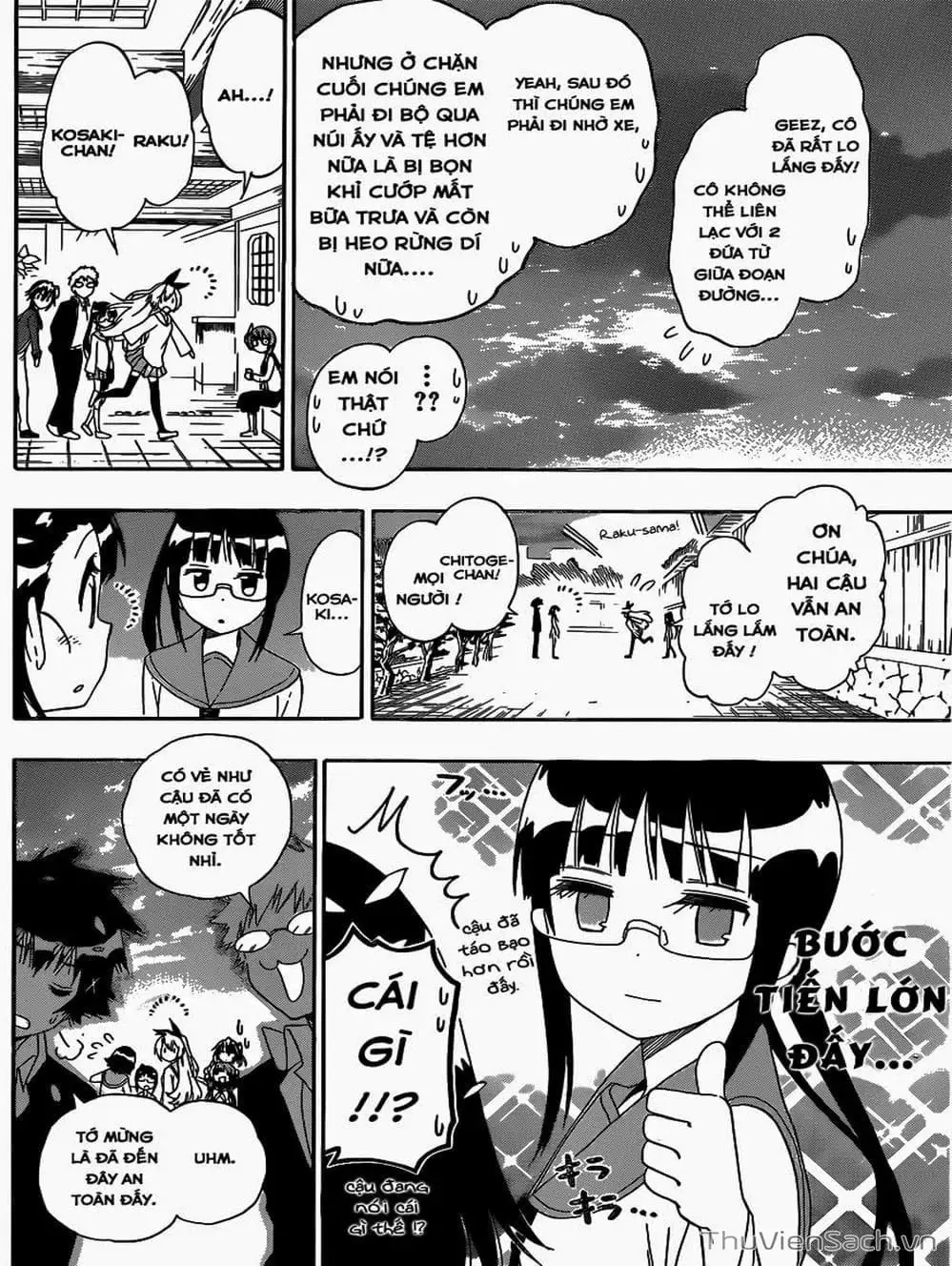 Truyện Tranh Tình Yêu Giả Tạo - Nisekoi trang 8