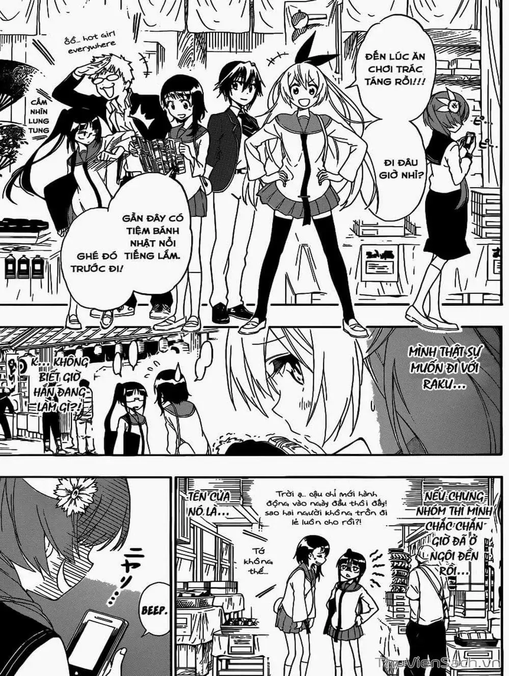 Truyện Tranh Tình Yêu Giả Tạo - Nisekoi trang 8