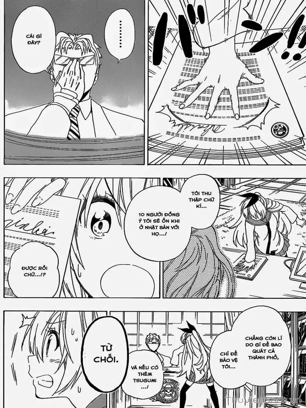 Truyện Tranh Tình Yêu Giả Tạo - Nisekoi trang 8